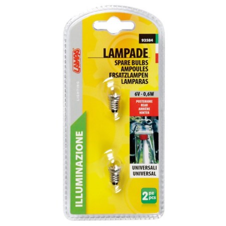 Kit 2 lampadine (2x0,6w)