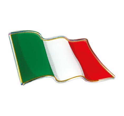Sticky 3d - bandiera italia...